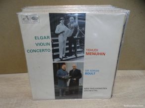 Libros de segunda mano: CAJJ236 LP UK MUY ANTIGUO ESTADO OK CLASICA Y SIMILARES CONCIERTO DE VIOLIN DE ELGAR YEHUDI MENUHIN